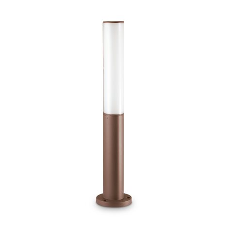 ETERE PT venkovní sloupkové LED svítidlo 9,5W 1150lm 3000K 60,5cm IP44, kávově hnědé