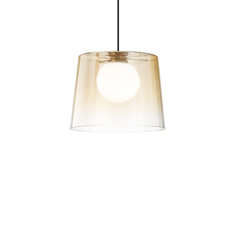 FADE SP1 závěsné svítidlo 1x G9 LED 3W 370lm 3000K 27cm IP20, jantarové 1