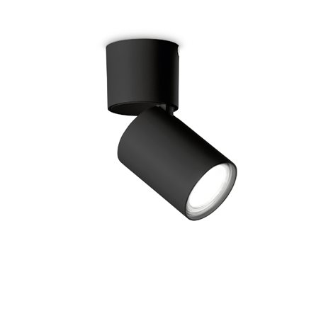 TOBY PL1 bodové svítidlo 1x GU10 7W 630lm 3000K 6cm IP20, černé 1
