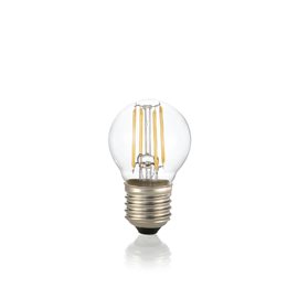 SFERA TRASPARENT LED filamentová žárovka E27 4W 490lm 2700K čirá, nestmívatelná