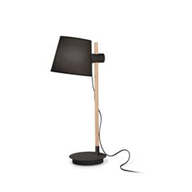 AXEL TL1 stolní lampa 1x E27 60W bez zdroje 66cm IP20, černá