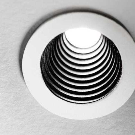 ONE stropní zápustné svítidlo LED 2W 130lm 3000K 2,5cm IP20, bílé 2