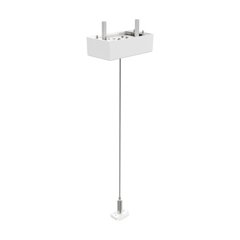 EGO KIT SINGLE STEEL CABLE 2 MT + BK CEILING CUP 2
