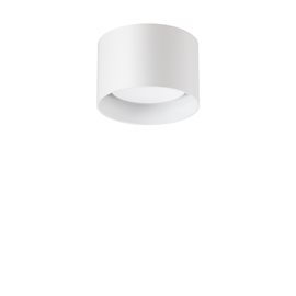 SPIKE PL1 stropní přisazené svítidlo 1x GX53 LED 9W 910lm 3000K kulaté 10cm IP20, bílé