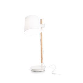 AXEL TL1 stolní lampa 1x E27 60W bez zdroje 66cm IP20, bílá