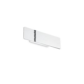 ZIG ZAG AP nástěnné LED svítidlo 12,5W 1450lm 3000K 29cm IP20, chromové