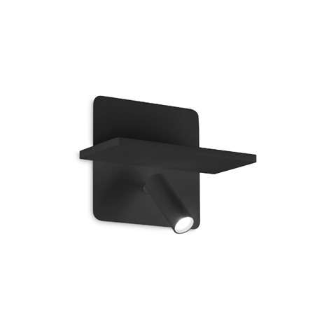 PIANO AP nástěnné svítidlo LED 10W 730lm 3000K 18cm IP20, černé