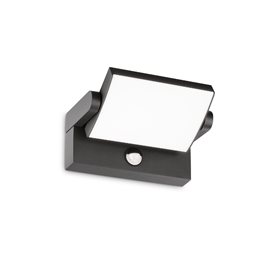 SWIPE AP venkovní nástěnné LED svítidlo se senzorem 21W 2000lm 3000K 21,2cm IP54, antracitové