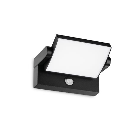 SWIPE AP venkovní nástěnné LED svítidlo se senzorem 21W 2000lm 3000K 21,2cm IP54, černé
