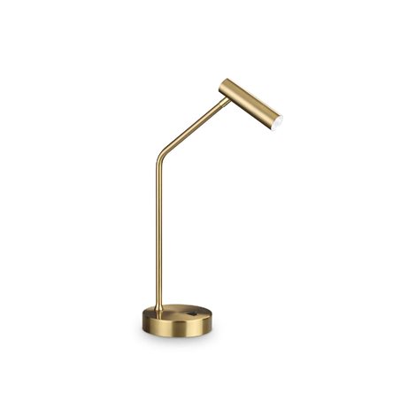 EASY TL stolní lampa LED 3,5W 250lm 3000K 46cm IP20, mosazné 1