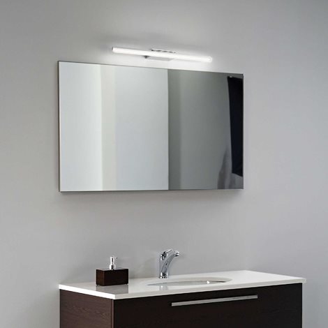 RIFLESSO AP62 koupelnové nástěnné LED svítidlo 17W 1800lm 3000K 62cm IP44, černé 2