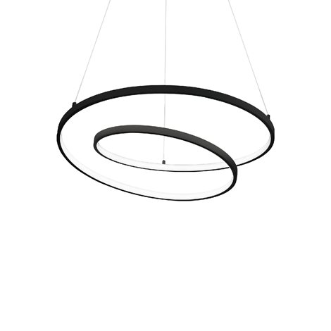 OZ SP závěsné LED svítidlo 48W 5300lm 3000K DALI 60cm IP20, černé