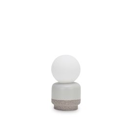 CREAM TL1 stolní lampa 1x G9 LED 3W 370lm 3000K 19cm IP20, bílá