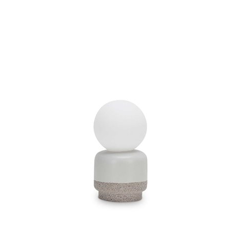 CREAM TL1 stolní lampa 1x G9 LED 3W 370lm 3000K 19cm IP20, bílá 1
