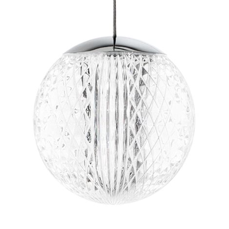 DIAMOND SP závěsné LED svítidlo 6,5W 650lm 3000K 12cm IP20, chromové 2