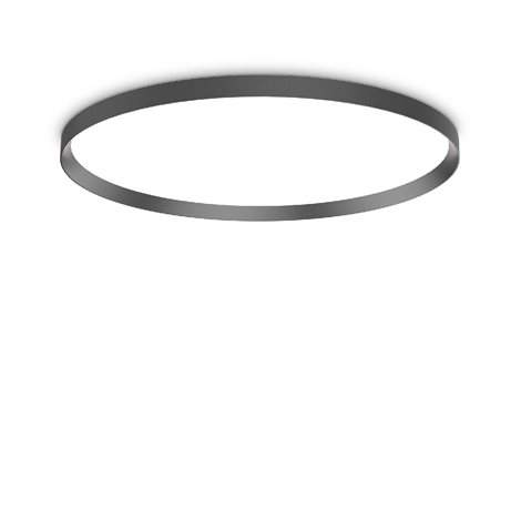 FLY PL stropní přisazené LED svítidlo 65W 9900lm 4000K 87° On-Off CRI80 900mm IP20, černé