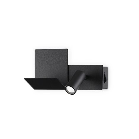 KOMODO-2 AP nástěnné LED svítidlo 3,5W 250lm 3000K 19cm IP20, černé