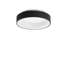 ZIGGY PL stropní přisazené svítidlo LED 30W 3800lm 3000K 45cm IP20, černé