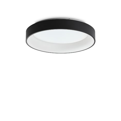 ZIGGY PL stropní přisazené svítidlo LED 42W 5500lm 3000K 60cm IP20, černé