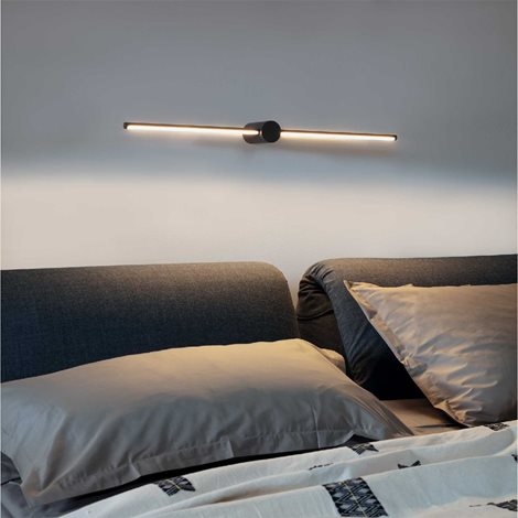 FILO AP nástěnné LED svítidlo 13W 1450lm 3000K 75cm IP20, černé 2