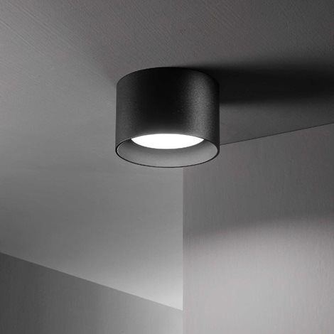 SPIKE PL1 stropní přisazené svítidlo 1x GX53 LED 9W 910lm 3000K kulaté 10cm IP20, měděné 3