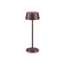 PURE TL venkovní dobíjecí stolní lampa LED 1,5W 230lm 3000K 32cm IP54, hnědé