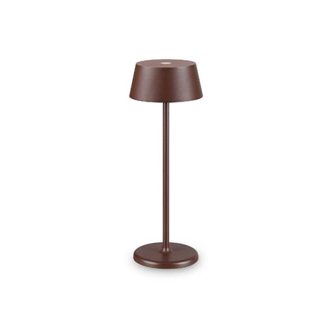 PURE TL venkovní dobíjecí stolní lampa LED 1,5W 230lm 3000K 32cm IP54, hnědé 1