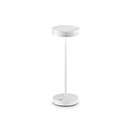 TOFFEE TL venkovní dobíjecí stolní lampa LED 2W 230lm 3000K 34cm IP54, bílá