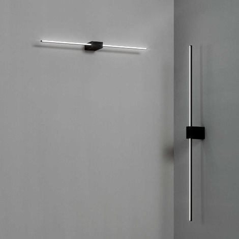 THEO AP nástěnné LED svítidlo 20,5W 1350lm 3000K 115cm IP20, černé 2