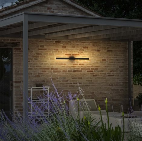LINEA AP D104 ANTRACITE venkovní nástěnné svítidlo LED 20W 1950lm 3000K IP54 antracit 5