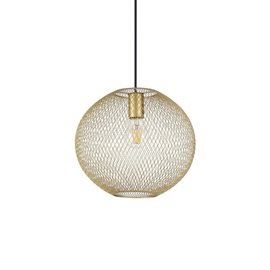 NET SP1 závěsné svítidlo 1x E27 42W bez zdroje 29,5cm IP20, zlaté