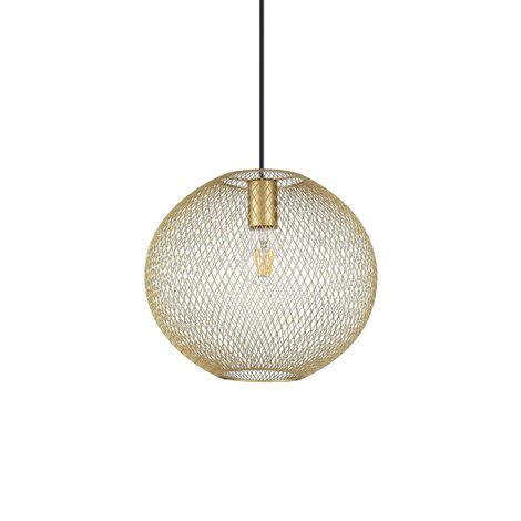 NET SP1 závěsné svítidlo 1x E27 42W bez zdroje 29,5cm IP20, zlaté