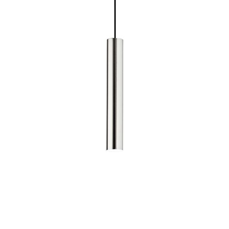 LOOK SP1 SMALL závěsné svítidlo 1x GU10 LED 7W 540lm 3000K 40x6cm IP20, nikl