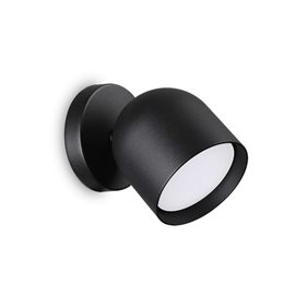 DODO AP1 nástěnné svítidlo 1x GX53 LED 9W 910lm 3000K 8,5cm IP20, černé