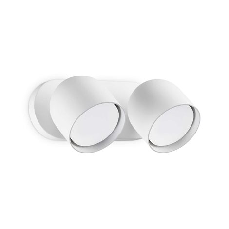 DODO AP2 nástěnné svítidlo 2x GX53 LED 9W 910lm 3000K 22cm IP20, bílé