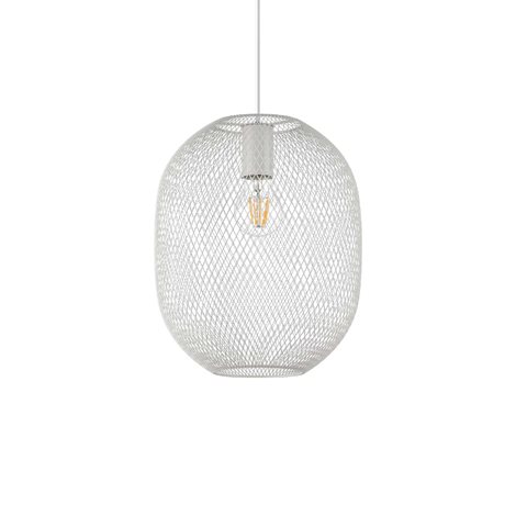 NET SP1 závěsné svítidlo 1x E27 42W bez zdroje 24,5cm IP20, bílé 1