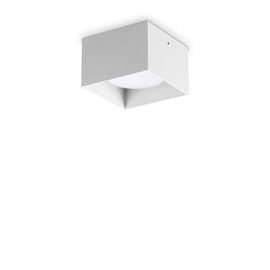 SPIKE PL1 stropní přisazené svítidlo 1x GX53 LED 9W 910lm 3000K hranaté 10cm IP20, bílé