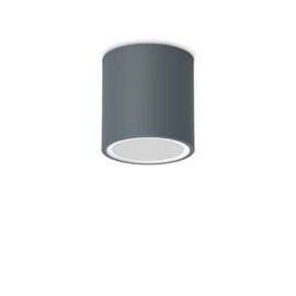 TECHO PL1 D09 stropní svítidlo, oválné, GU10 max 1 x 20W, IP54, antracitové