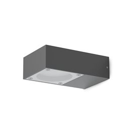 SIRIO AP1 nástěnné svítidlo, GX53 max 1 x 9W, IP65, černé