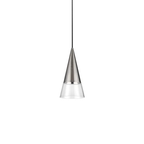 CONO SP1 závěsné svítidlo, GU10 max 1 x 28W, IP20, niklové 1