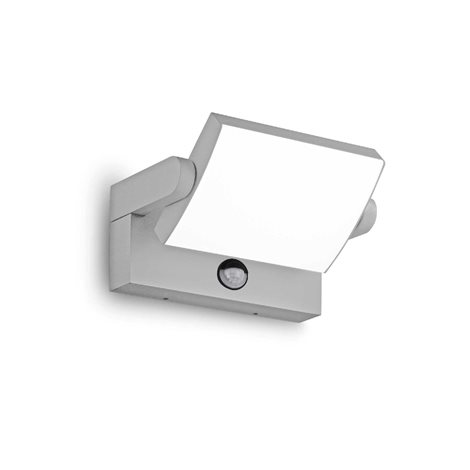 SWIPE AP venkovní nástěnné LED svítidlo se senzorem 21W 2000lm 3000K 21,2cm IP54, šedé 1