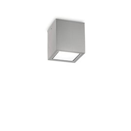 TECHO PL1 SMALL GRIGIO Venkovní stropní svítidlo 1xGU10 IP54 šedá