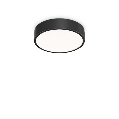 RAY PL D30 přisazené LED  svítidlo 13W 2000lm 3000K/4000K 35cm kulaté IP20, černé