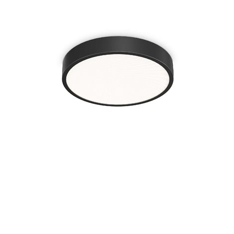 RAY PL D40 přisazené LED  svítidlo 26W 4050lm 3000K/4000K 40cm kulaté IP20, černé 1