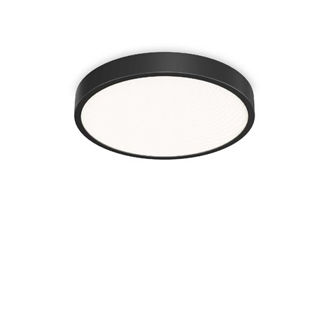 RAY PL D60 přisazené LED  svítidlo 44W 6850lm 3000K/4000K 60cm kulaté IP20, černé 1