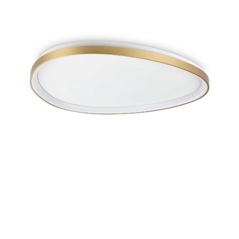 GEMINI PL přisazené LED svítidlo 41W 5400lm 3000K On/Off 81cm IP20, mosaz 1