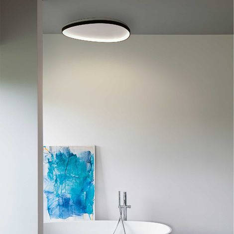 GEMINI PL přisazené LED svítidlo 41W 5400lm 3000K On/Off 81cm IP20, mosaz 2