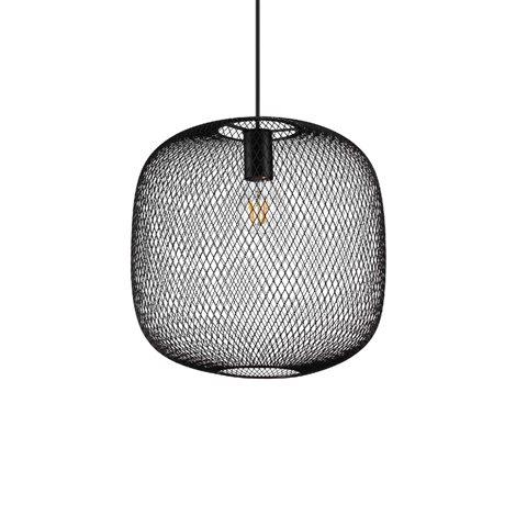 NET SP1 závěsné svítidlo 1x E27 42W bez zdroje 34cm IP20, černé