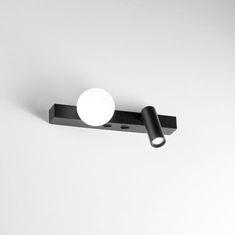PING PONG AP nástěnné svítidlo, LED 6W, 600lm, 3000K, IP20, bílé 2