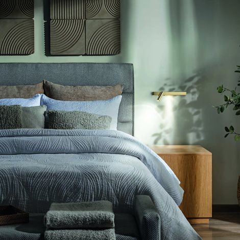 BONNE NUIT-1 AP nástěnné svítidlo, LED 6,5W, 830lm, 3000K, IP20, niklové 2